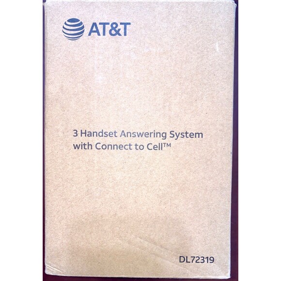 AT&T DL72319 Silver DECT 6.0 3-Handset Cordless Phone With Cell Connection - NEW - Picture 5 of 5